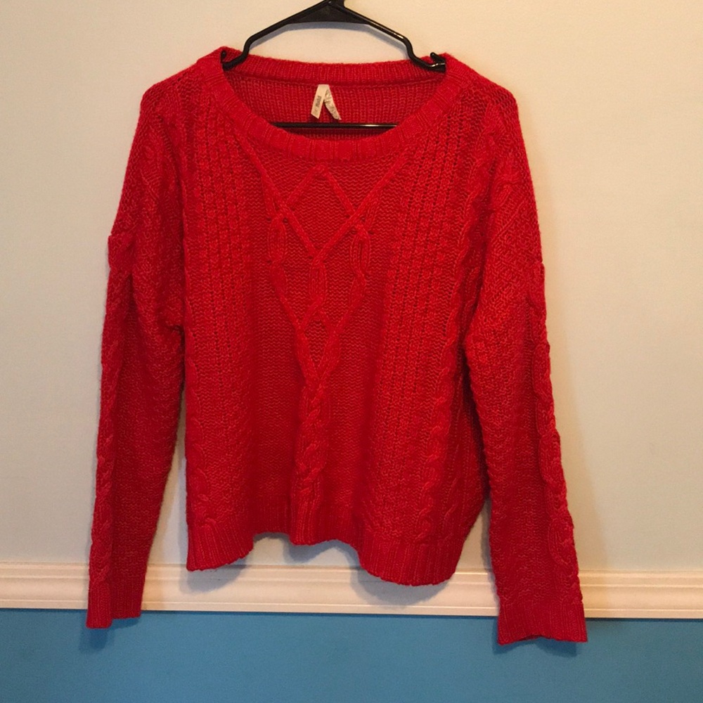 Mudd brand red sweater